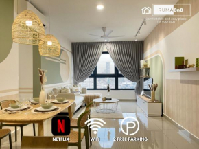 4BR Cozy Room MVertica near MRT by RumaBnB